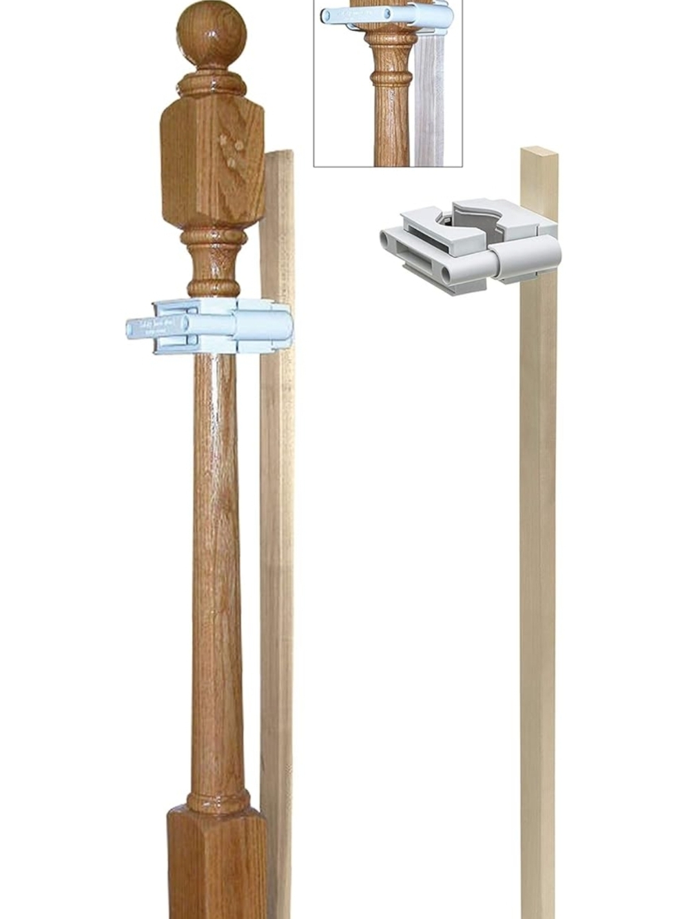Safety Innovations Deluxe Hole-Free Baby Gate Mounting Kit GM5A